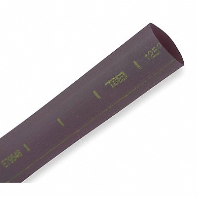 SHRINK-KON CPO50006 Shrink Tubing 6 in Blk 0.5 in ID PK10