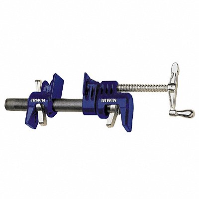 IRWIN 224212 Pipe Clamp HD 1 1/2 x 1 1/2 In Face