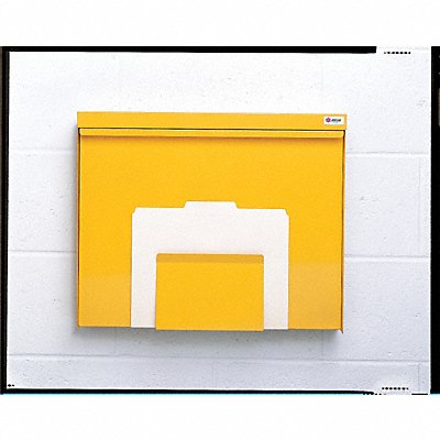WALL-RITE WW200T47 Chart Holder 20x13-1/2 Grey