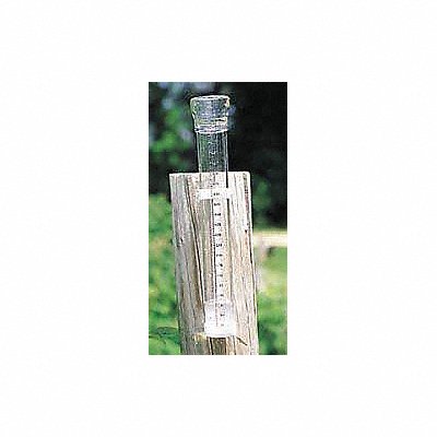 GRAINGER 3KLT6 Rain Gauge 11-7/8X2 In Dia Clear-Vu