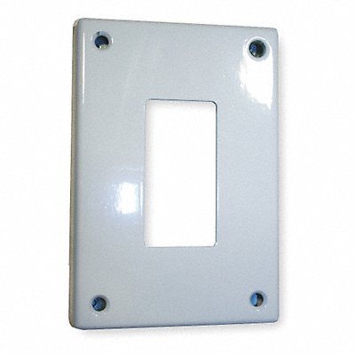 HUBBELL SWP26 Rocker Wall Plate Stnd Wht 1Gng PlyPwEnam