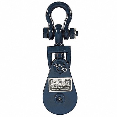 B/A PRODUCTS CO. 6ISW2T Pulley Block Shackle 5/16 -3/8 Rope dia