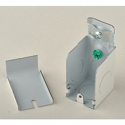 PLUGMOLD WH2010A2 Entrance End White Steel Ends