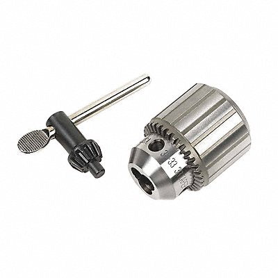 JACOBS 14445 Drill Chuck Keyed Steel 1/2 In 33JT