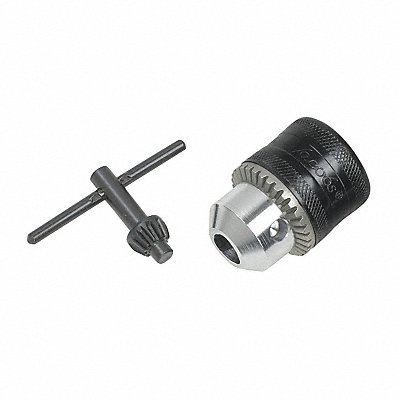 JACOBS 30247D Drill Chuck Keyed Steel 3/8 In 3/8-24