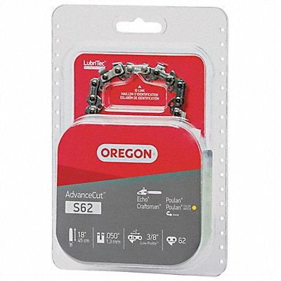 OREGON S62 Saw Chain 18 in .050 in 3/8 in Pitch