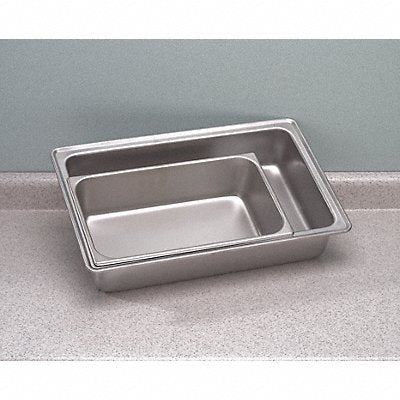 GRAINGER 30042 Dimpled-Rim Tray 4 in H 12 3/4in W