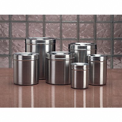 GRAINGER 88010 Dressing Jar 16oz 5 1/4in H 4 1/8 in Dia