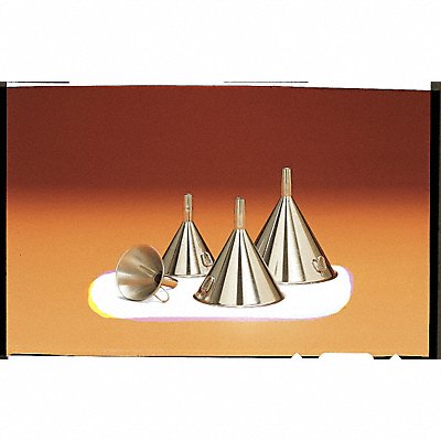 GRAINGER 84740 Funnel 104.7 mm Dia 188.5 mL