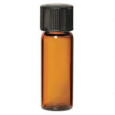GRAINGER 3LEH5 Vial with Cap 2 mL 12 mm Dia PK100
