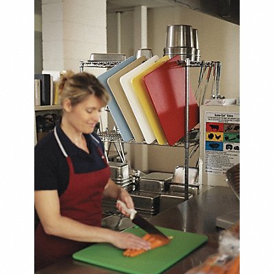 SAN JAMAR CB1520KC Cutting Board Set 15x20 in Assorted