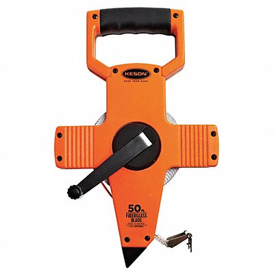 KESON OTR1850 Long Tape Measure 1/2 In x 50 ft Pumpkin