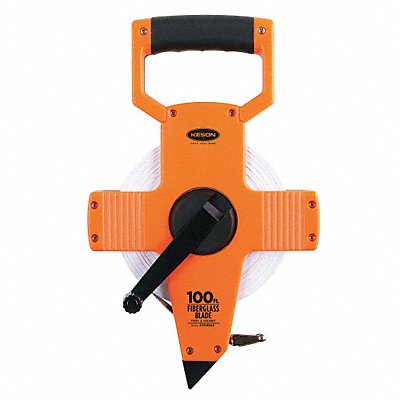 KESON OTR18100 Long Tape Measure 1/2 Inx100 ft Pumpkin