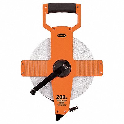 KESON OTR1810200 Long Tape Measure 1/2 Inx200 ft Pumpkin