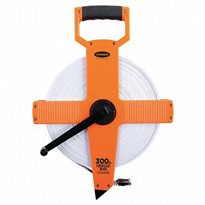 KESON OTR1810300 Long Tape Measure 1/2 Inx300 ft Pumpkin