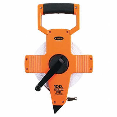 KESON OTR10M100 Tape Measure 1/2 In x 100 ft/30m Pumpkin
