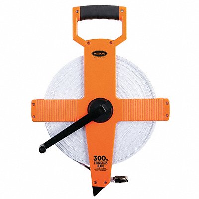KESON OTR10M300 Tape Measure 1/2 In x 300 ft/90m Pumpkin