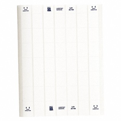 BRADY LAT397991 Label 1 in W 1-7/16 in L Nylon PK24