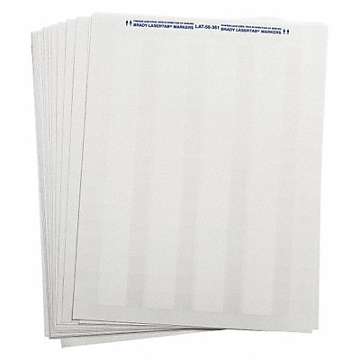 BRADY LAT5636125 Label 1-5/8 in W Polyester PK39