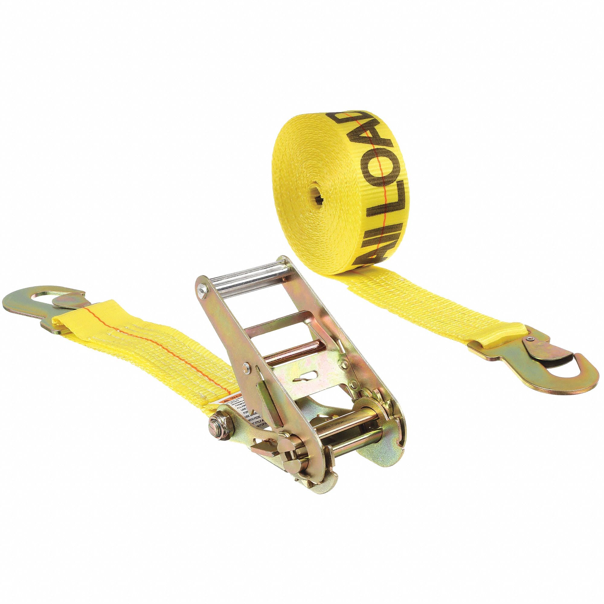 LIFT-ALL 60505 Tie Down Strap Snap-Hook Yellow