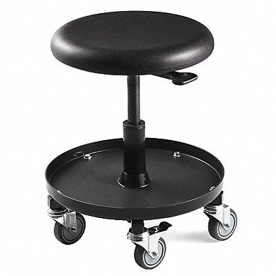 BEVCO 3057 Round Stool 5-Star Black 20.5 H