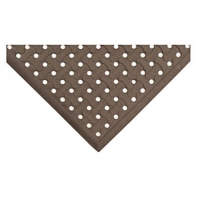 CONDOR 3LMD2 Drainage Mat Black 2 ft.x3 ft.