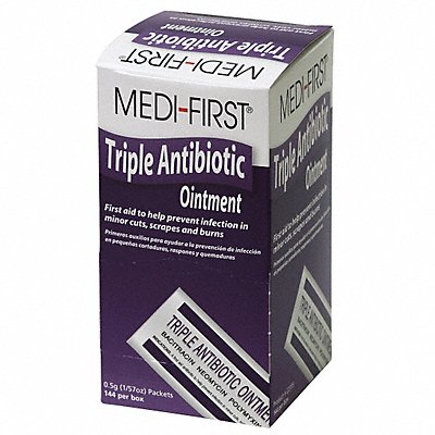 MEDI-FIRST 22335 Topical Antibiotic 0.5g/Packet PK144