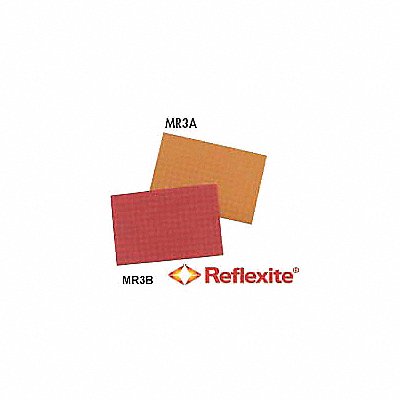 REFLEXITE 3LTX8 Stick On Reflectors PK-RED PK20