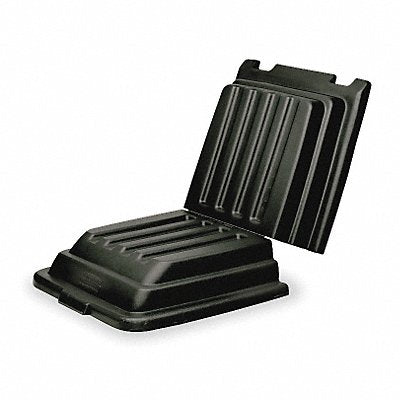 RUBBERMAID COMMERCIAL PRODUCTS FG9T2200BLA Tilt Truck Lid Black Fits 13-1/2 cu ft.