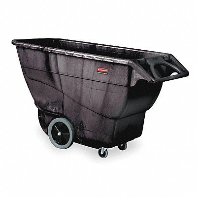 RUBBERMAID COMMERCIAL PRODUCTS FG9T1600BLA Tilt Truck Standard 1 cu yd. 2100 lb.