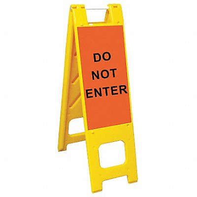 GRAINGER 150YHLGEGYELLOW Barricade Yellow 45 in H