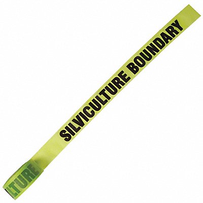 GRAINGER CULGBK155200 Flagging Tape Lime Glo/Black 150 ft