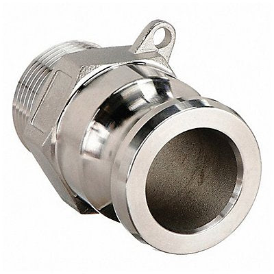 GRAINGER 3LX08 Cam and Groove Adaptor 1 316 SS