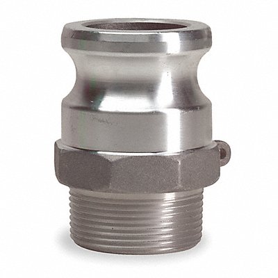 GRAINGER 3LX07 Cam and Groove Adaptor 1 Aluminum
