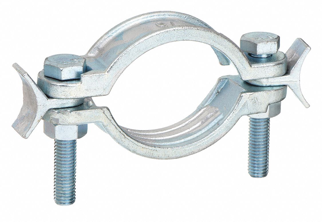 GRAINGER 3LX58 Hose Clamp 15/16 W Zinc-Plated Steel