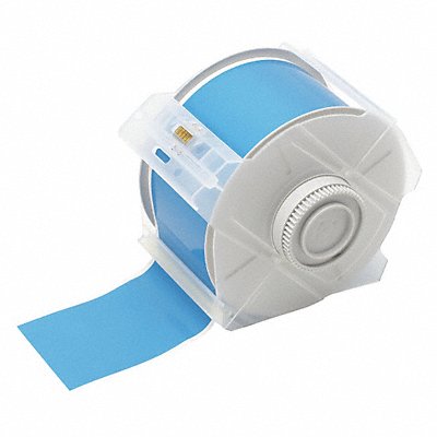 BRADY 76606 F0283 Tape Light Blue 100 ft L 4 in W