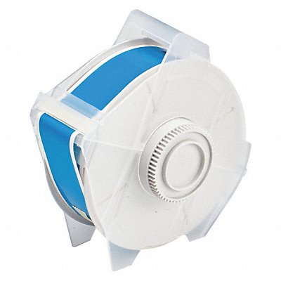 BRADY 76608 Tape Light Blue 100 ft L 1-1/8 in W