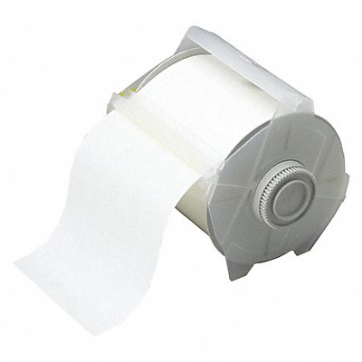 BRADY 76610 F0287 Tape Clear 100 ft L 4 in W