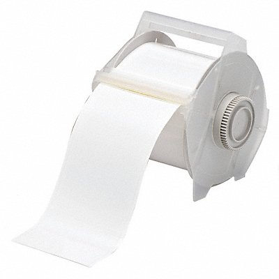 BRADY 113111 F0284 Tape White 100 ft L 2-1/4 in W