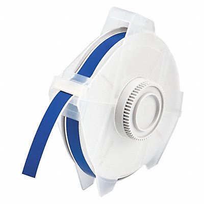 BRADY 76630 Tape Blue 100 ft L 1/2 in W