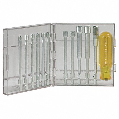 XCELITE 99PS51MMN Nut Driver Set 12 Pieces Metric
