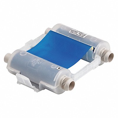 BRADY 76745 D9031 Ribbon Cartridge Blue 4-1/8 W 200 ft L