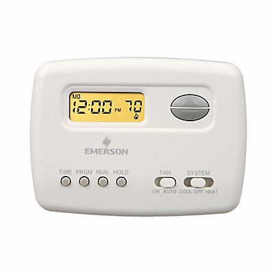 EMERSON 01F78151S1 Low Voltage Programmable Thermostat Heat/Cool 20-30V AC