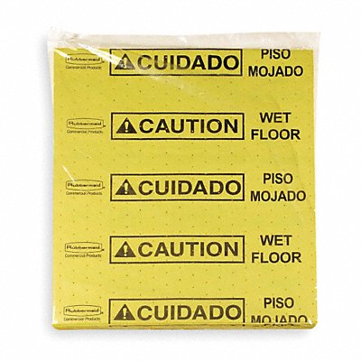 RUBBERMAID COMMERCIAL PRODUCTS FG425200YEL Pad Absorbent PK22