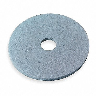 ABILITY ONE 7910020000000 Burnishing Pad 19 in Dia Aqua PK5