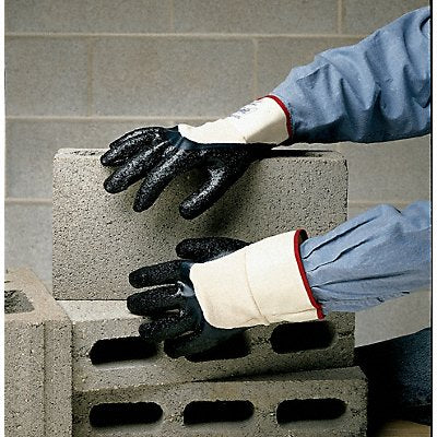 SHOWA 7166R10 PR Coated Gloves Blue 10