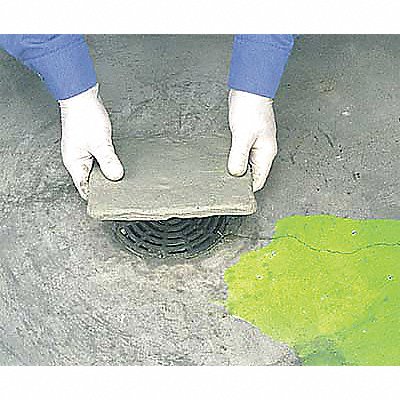 PLUG RUG 24R Moldable Drain Cover 24 in L PK2