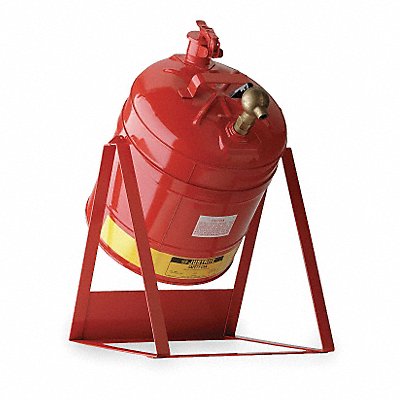 JUSTRITE 7150146 Type I Faucet Safety Can 5 gal Red