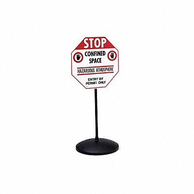 ACCUFORM HSP418 Cast Iron Base w/Steel Post 4 ft Post L