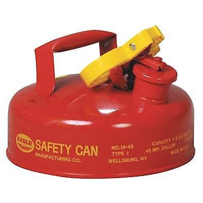 EAGLE UI4S Type I Safety Can 1/2 gal Red
